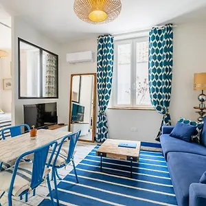 Le Grand Bleu 29m2, 120m Vieux-port , Clim ,wifi, Acces Autonome Avec Code Appartement